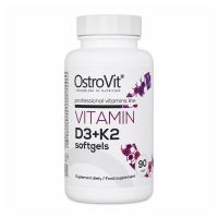 OstroVit Vitamin D3+K2 Softgels 90 капс
