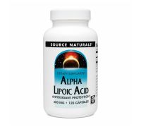 Source Naturals Alpha Lipoic Acid 600 мг 120 капс
