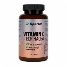 Витамин С и Эхинацея Sporter Vitamin C + Echinacea 60 капс