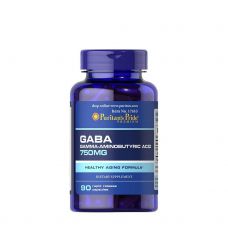Гамма-аміномасляна кислота ГАБА Puritans Pride GABA 750 mg 90 капс