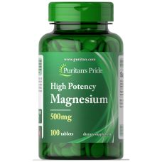 Витамины Puritans Pride Magnesium 500 mg 100 caplets