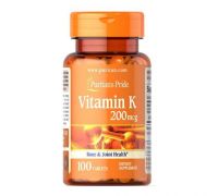 Puritans Pride Vitamin K 200 mcg 100 таб