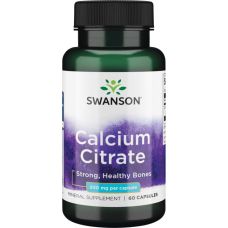 Кальций Цитрат Swanson Calcium Citrate 200 мг 60 капс