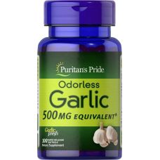 Екстракт часнику Puritans Pride Garlic 500 мг 100 капс