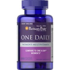 Вітаміни Puritans Pride One Daily Womens Multivitamins 100 таб